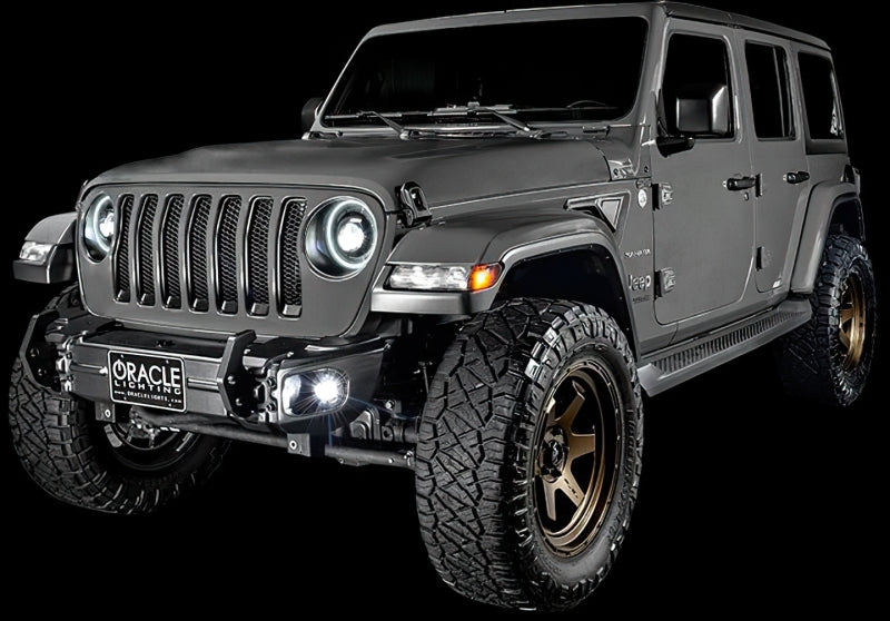 Oracle Jeep Wrangler JL Smoked Lens LED Front Sidemarkers NO RETURNS