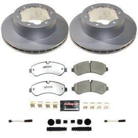 Power Stop 19-21 Freightliner Sprinter 3500 Rear Z36 Coated Truck & Tow Brake Kit