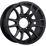 Gram Lights 57XR-X 17X8.0 +00 6x139.7 Black Graphite