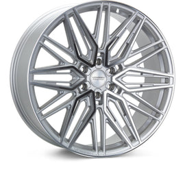 Vossen HF6-5 22x12 / 6x139.7 / ET44 / 106.1 / Ultra Deep - Silver Polished Wheel