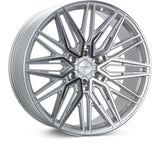 Vossen HF6-5 22x10 / 6x139.7 / ET18 / 106.1 / Super Deep - Silver Polished Wheel