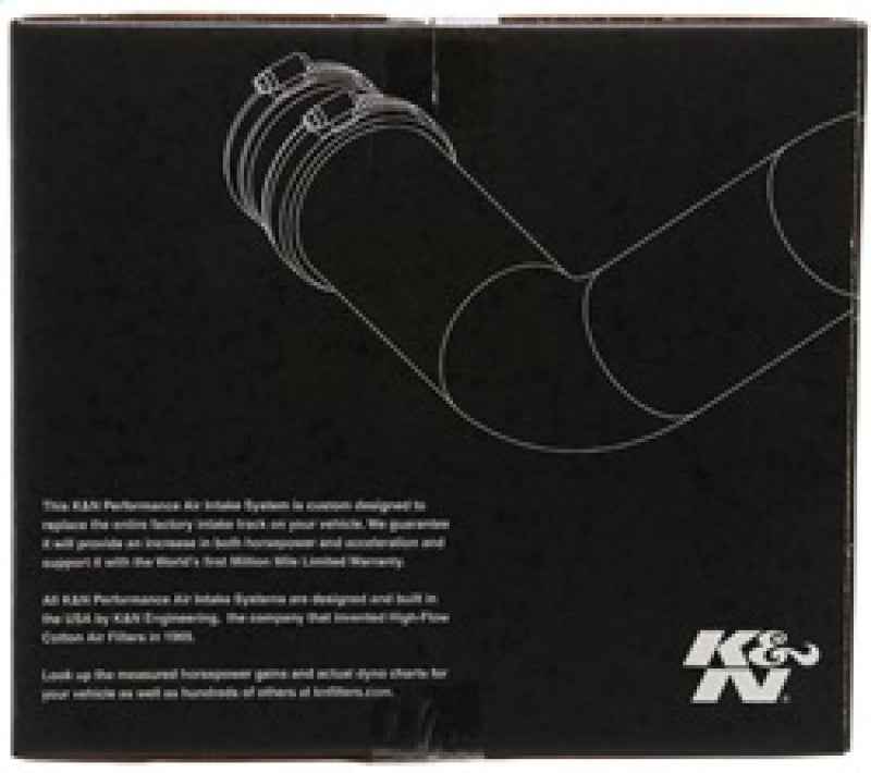 K&N 12-15 Jeep Grand Cherokee SRT 8 6.4L V8 High Flow Performance Intake Kit