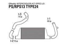 Load image into Gallery viewer, GReddy Nissan 180SX Trust Intercooler T-24F S13/PS13 Kit