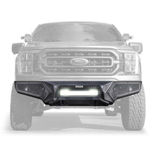 Load image into Gallery viewer, Go Rhino 21-23 Ford F-150 (4dr) Element Front Bumper w/ Power Bar - Tex. Blk
