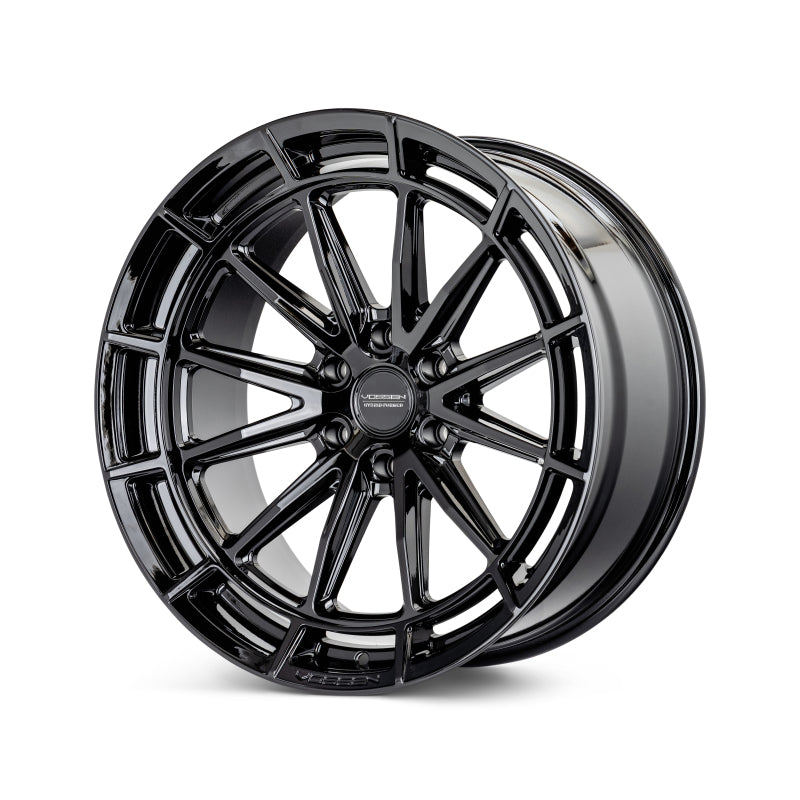 Vossen HFX-5 22x10 - 8x180 - ET-18 - Super Deep Face - 124.3 - Gloss Black Wheel