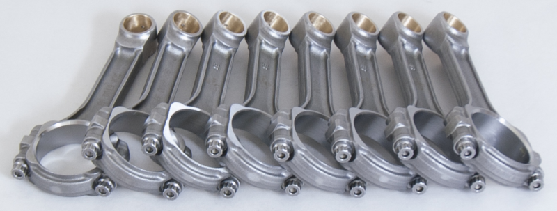 Eagle Chevrolet LS-Series I-Beam Connecting Rod 6.100in w/ 3/8in ARP 8740 (Set of 8)