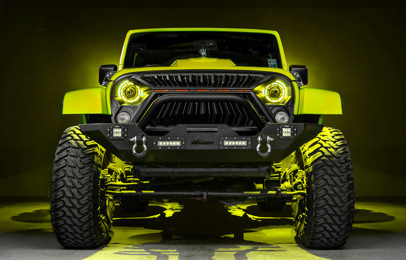 ORACLE Lighting 07-18 Jeep Wrangler JK Oculus 7in. ColorSHIFT Bi-LED Projector Headlights NO RETURNS