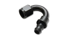 Load image into Gallery viewer, Vibrant -8AN Push-On 150 Deg Hose End Fitting - Aluminum