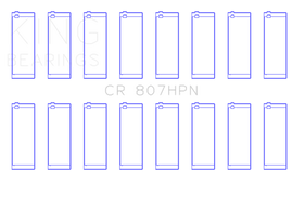 King Engine Bearings Chevrolet SBC 307ci 350ci Gen III/IV Connecting Rod Bearing Set