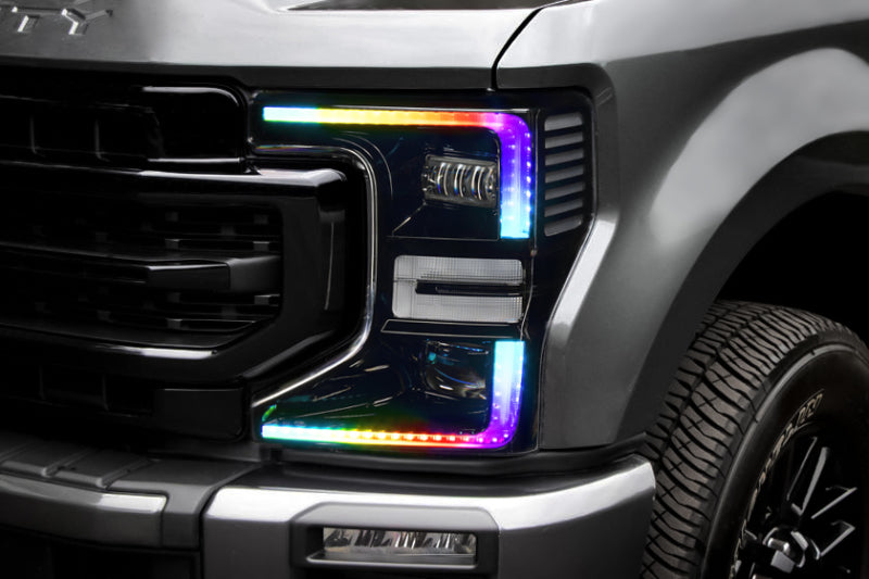 Oracle 20-22 Ford F-250/350 Super Duty Dynamic ColorSHIFT Headlight DRL  Kit w/Switchback NO RETURNS