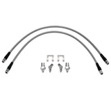 Wilwood flexline kit 25IN OAL M10X1.0 BF 45 deg 1/8-27 NPT