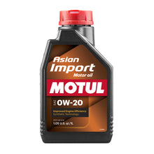 Load image into Gallery viewer, Motul Asian Import Motor Oil 0w20 12x1L