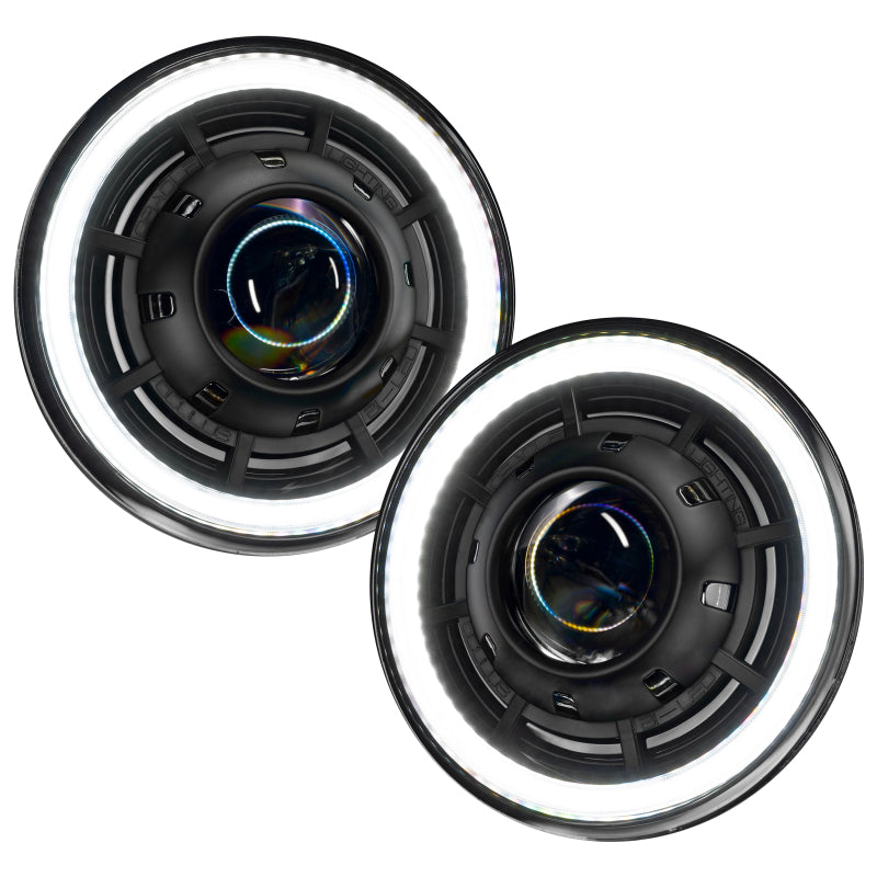 ORACLE Lighting 07-18 Jeep Wrangler JK Oculus 7in. Switchback Bi-LED Projector Headlights NO RETURNS