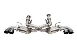Corsa 20-26 Corvette C8 w/ Factory NPP Cat-Back 4.5in Pro-Series Tips - Black PVD