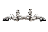 Corsa 20-26 Corvette C8 w/ Factory NPP Cat-Back 4.5in Pro-Series Tips - Black PVD