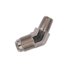 Load image into Gallery viewer, Flo Supply 1/8" NPT x 6AN 45 Degree Fitting - Male /Male