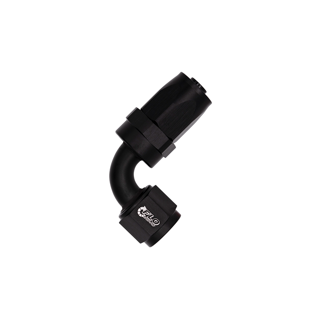Flo Supply 12AN EZ Connect 90 Degree Swivel Hose End