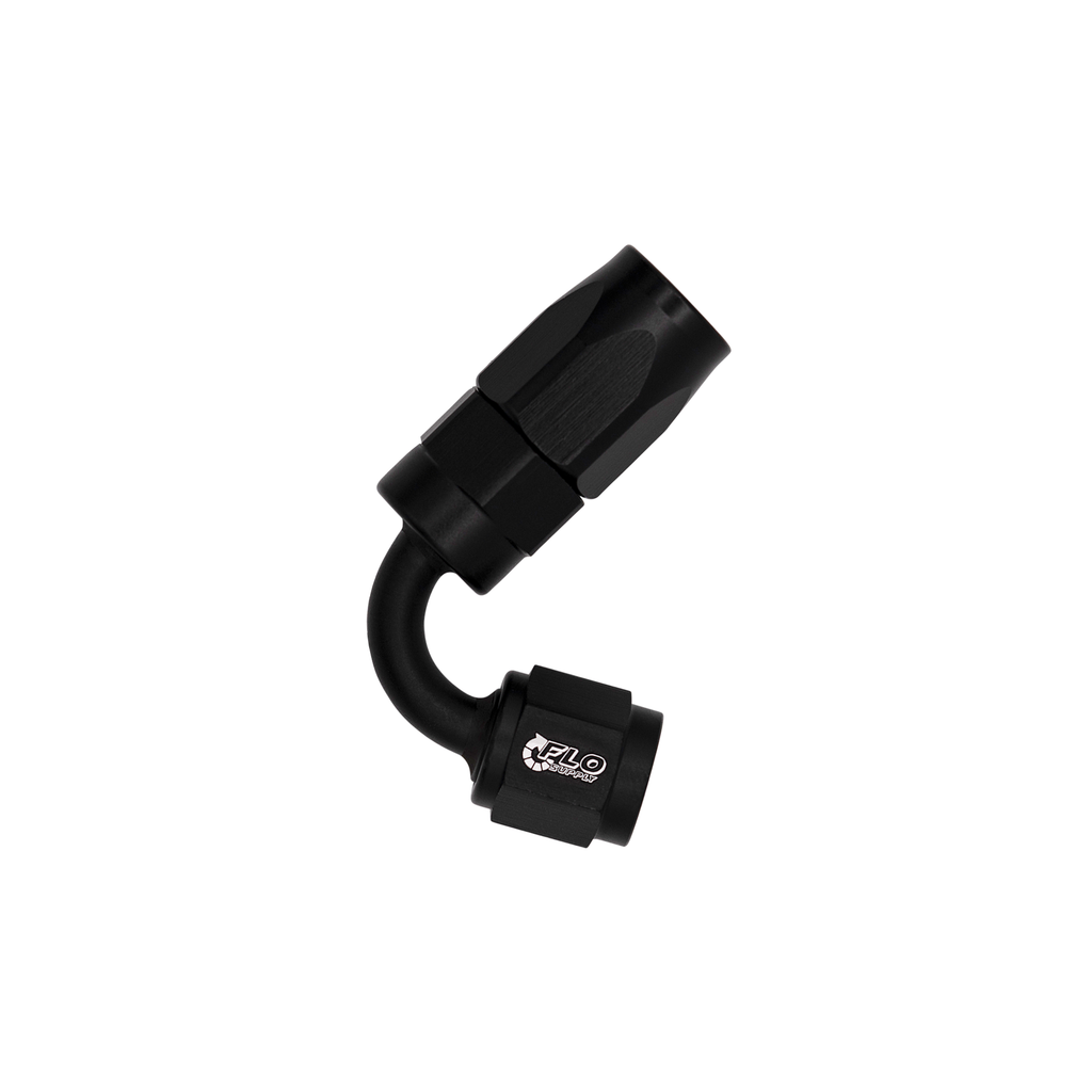 Flo Supply 8AN EZ Connect 120 Degree Swivel Hose End