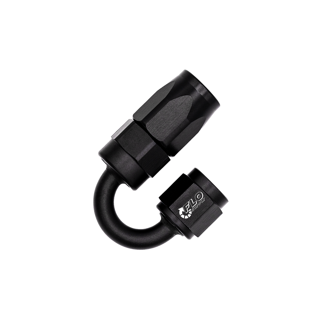 Flo Supply 6AN EZ Connect 180 Degree Swivel Hose End