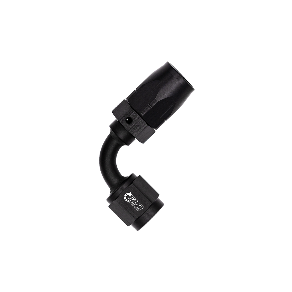 Flo Supply 12AN Cutter 90 Degree Swivel Hose End