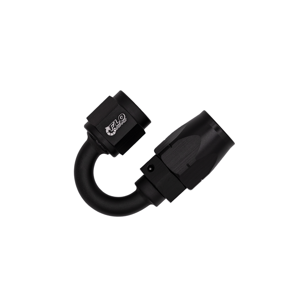 Flo Supply 4AN Cutter 180 Degree Swivel Hose End