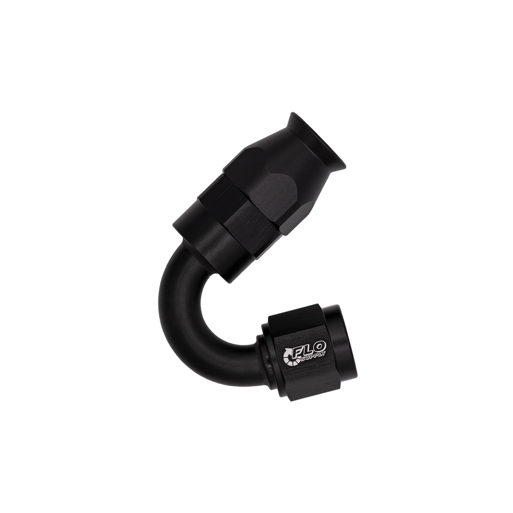 Flo Supply 3AN PTFE 150 Degree Swivel Hose End