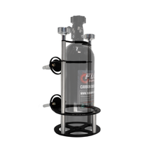 Load image into Gallery viewer, Flo Supply Race-Light Single 5lb Bottle Bracket - Roll Bar Mount - 1-1/2" Bar