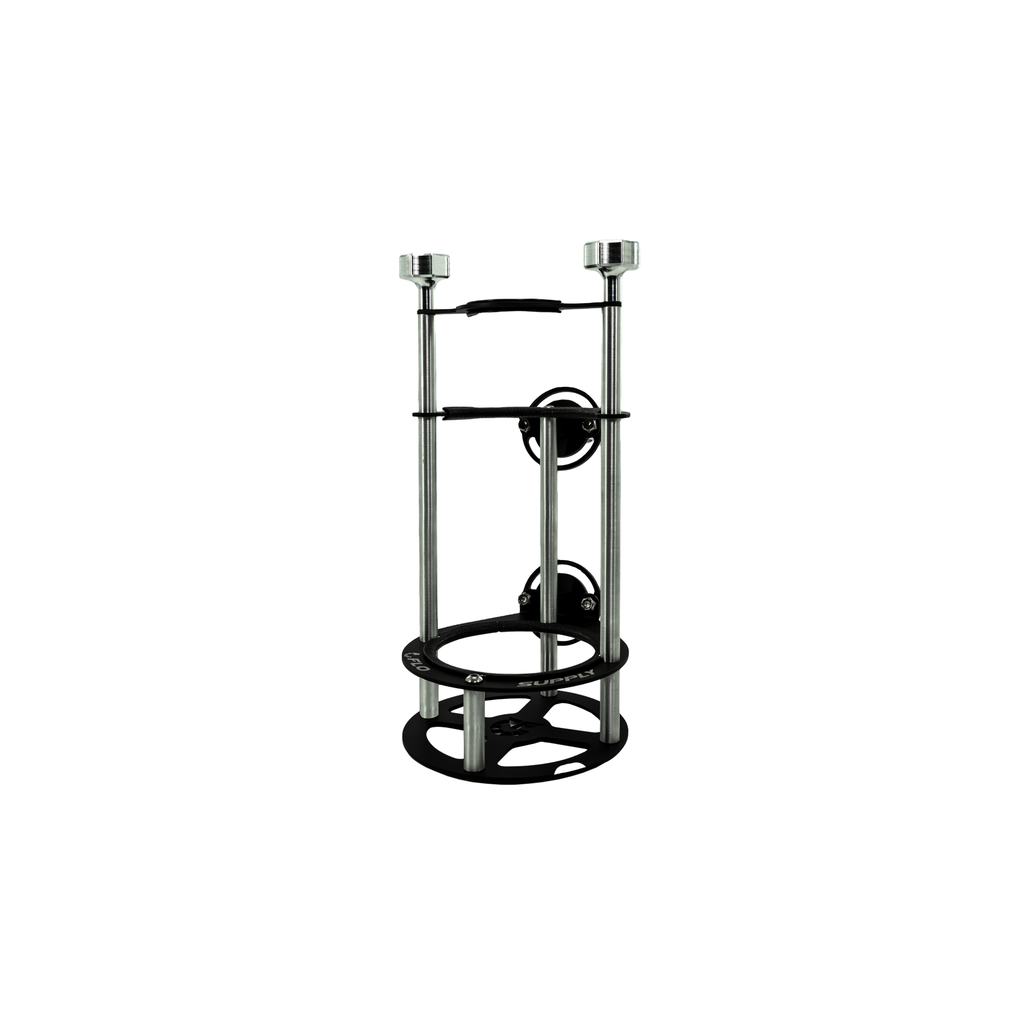 Flo Supply Race-Light Single 5lb Bottle Bracket - Roll Bar Mount - 1-1/4" Bar