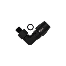 Load image into Gallery viewer, Flo Supply 8AN ORB To 10AN Cutter Forged 90 Degree Swivel Forged Hose End