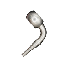 Load image into Gallery viewer, Flo Supply 3AN 90 Degree Crimped Banjo Hose End