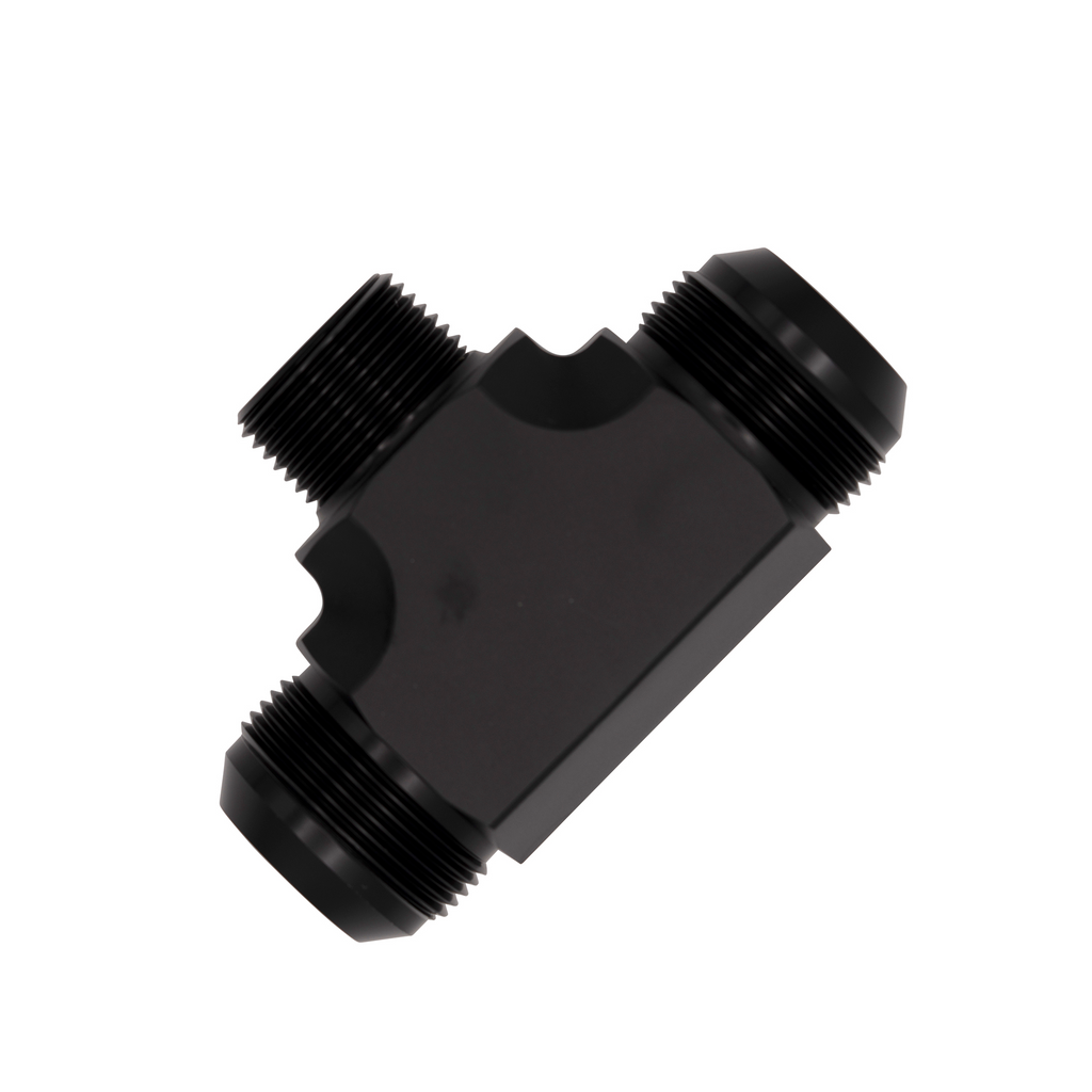 Flo Supply 1/8'' NPT Male On The Side To 6AN Male Tee