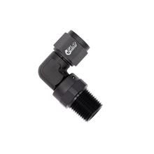 Load image into Gallery viewer, Flo Supply 3/8" NPT 90 Degree Male To 10AN Female Swivel Adapter