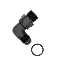 Load image into Gallery viewer, Flo Supply 10AN ORB 90 Degree Male To 10AN Male Swivel Adapter