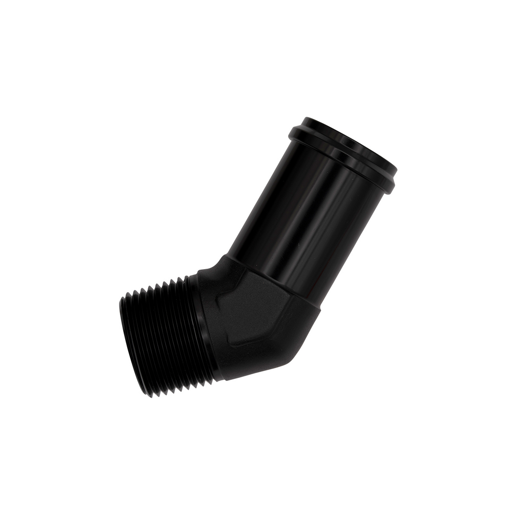 Flo Supply 1/2" NPT Male To 1/2" Barb 45 Degree Adapter
