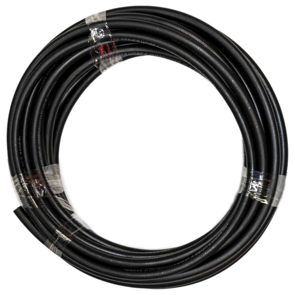 Flo Supply 8AN Black Push-On Hose