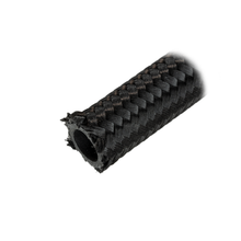 Load image into Gallery viewer, Flo Supply 4AN Black Nylon Covered Stainless Steel Braided Hose - Synthetic Rubber Liner