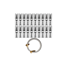 Load image into Gallery viewer, Flo Supply 354" Roll of Stainless Steel Hose Band With 10 Clamps