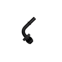Load image into Gallery viewer, Flo Supply 8AN x 3/8" 90 Degree Spring Lock Fuel Adapter - Male/Male