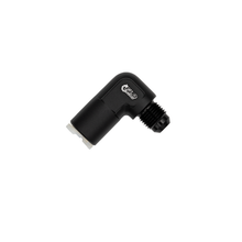 Load image into Gallery viewer, Flo Supply 6AN x 5/16" 90 Degree Spring Lock Fuel Adapter - Male/Female