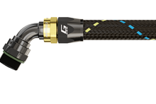 Load image into Gallery viewer, GReddy AN12 60 DEGREE ORB MALE BLACK/GOLD ANODIZED
