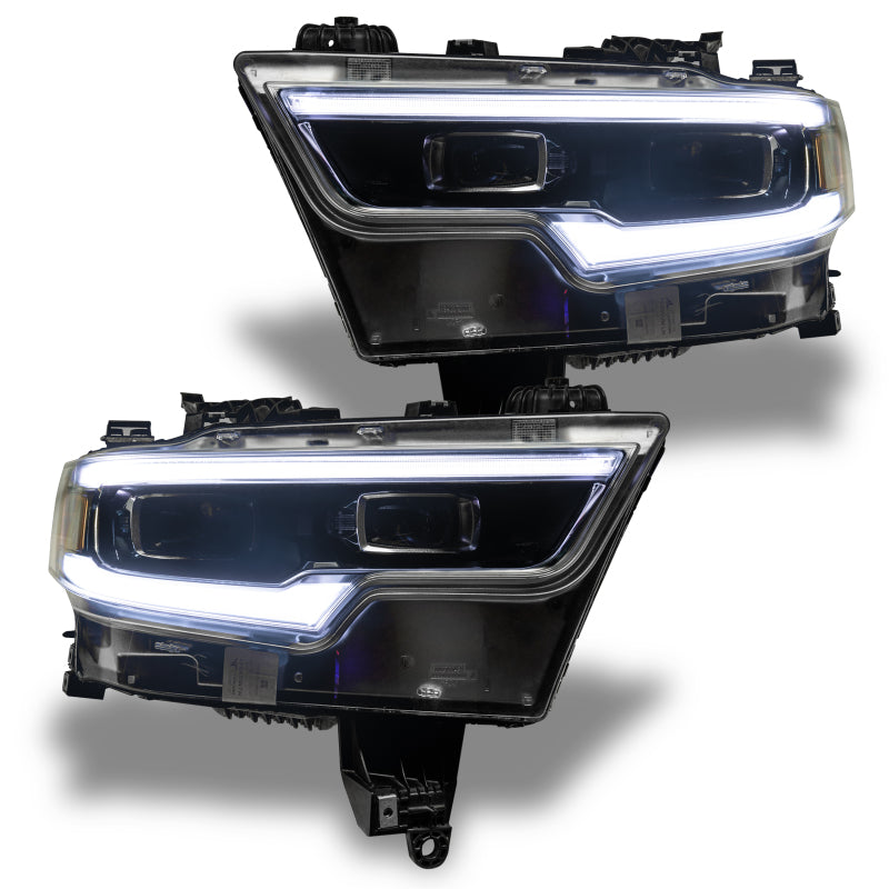 Oracle 19-21 RAM 1500 Projector LED Headlight DRL Kit - RGBW+A w/ BC1 Controller NO RETURNS
