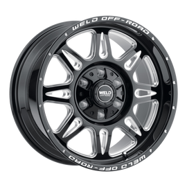 Weld Cheyenne 22x12 / 6x135 / 4.75 BS / 106.1 HB - Gloss Black Milled - Non-BL Wheel