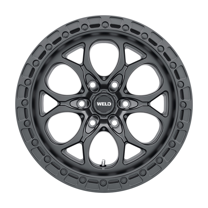 Weld Ledge 6 18x9 / 6x135 / 4.5 BS / 87.1 HB - Satin Black - Non-BL Wheel