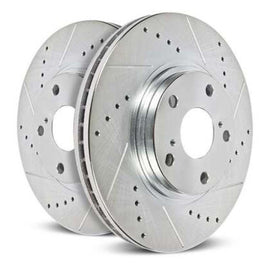 Power Stop 2024 Subaru Impreza Front Drilled & Slotted Rotor (Pair)