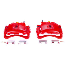 Load image into Gallery viewer, Power Stop 03-19 Chevrolet Express 3500 Front Red Calipers w/Brackets - Pair