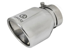 Load image into Gallery viewer, aFe Takeda Universal Exhaust Tip 2-1/2 IN Inlet x 4 IN Outlet x 6 IN L- Polished
