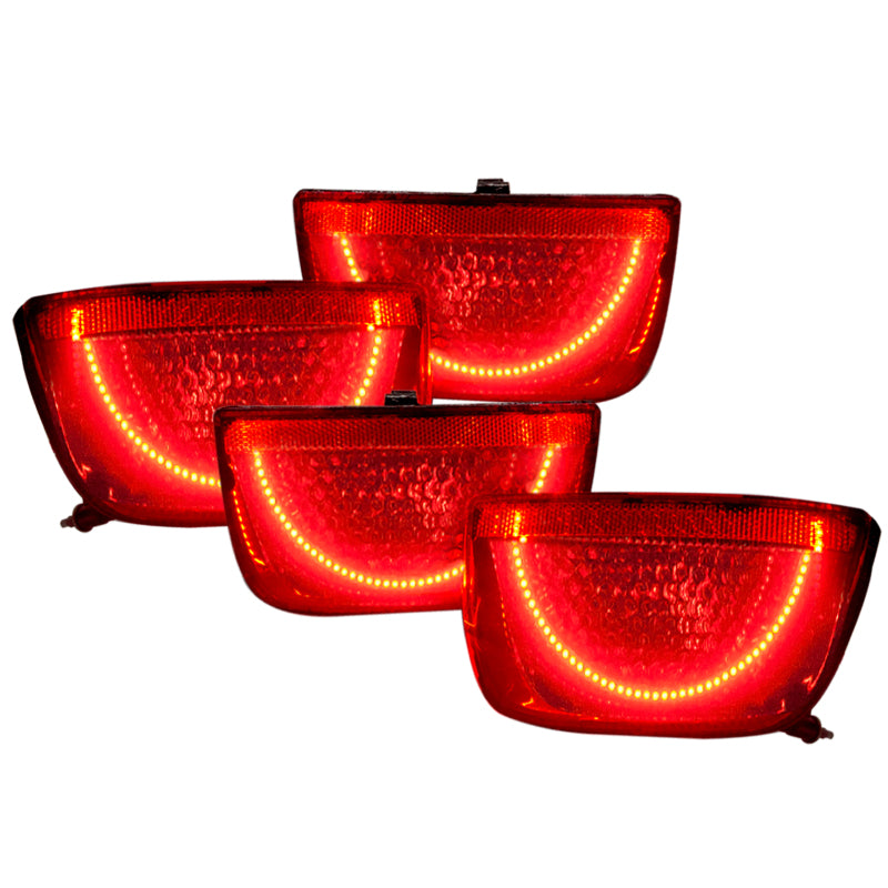 Oracle 10-13 Chevrolet Camaro LED Afterburner Tail Light Halo Kit - Red NO RETURNS