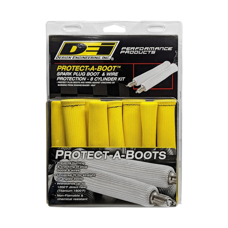 DEI Protect-A-Boot - 6in - 8-pack - Yellow