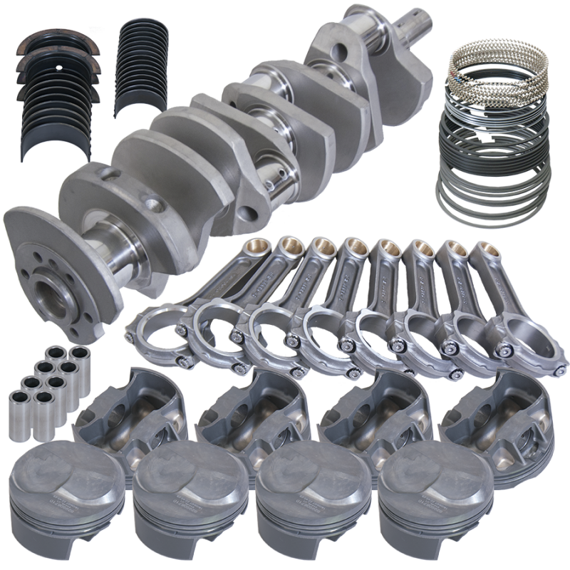 Eagle Chevy 454 4.250in Crank 6.385in I-Beam Rods 43cc Dome 4.350in Pistons Rotating Assembly