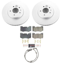 Load image into Gallery viewer, Power Stop 20-22 Cadillac CT4 Front Z23 Coated Brake Kit